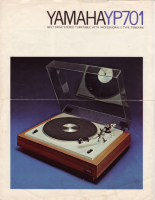 Yamaha YP-701 - Brochure